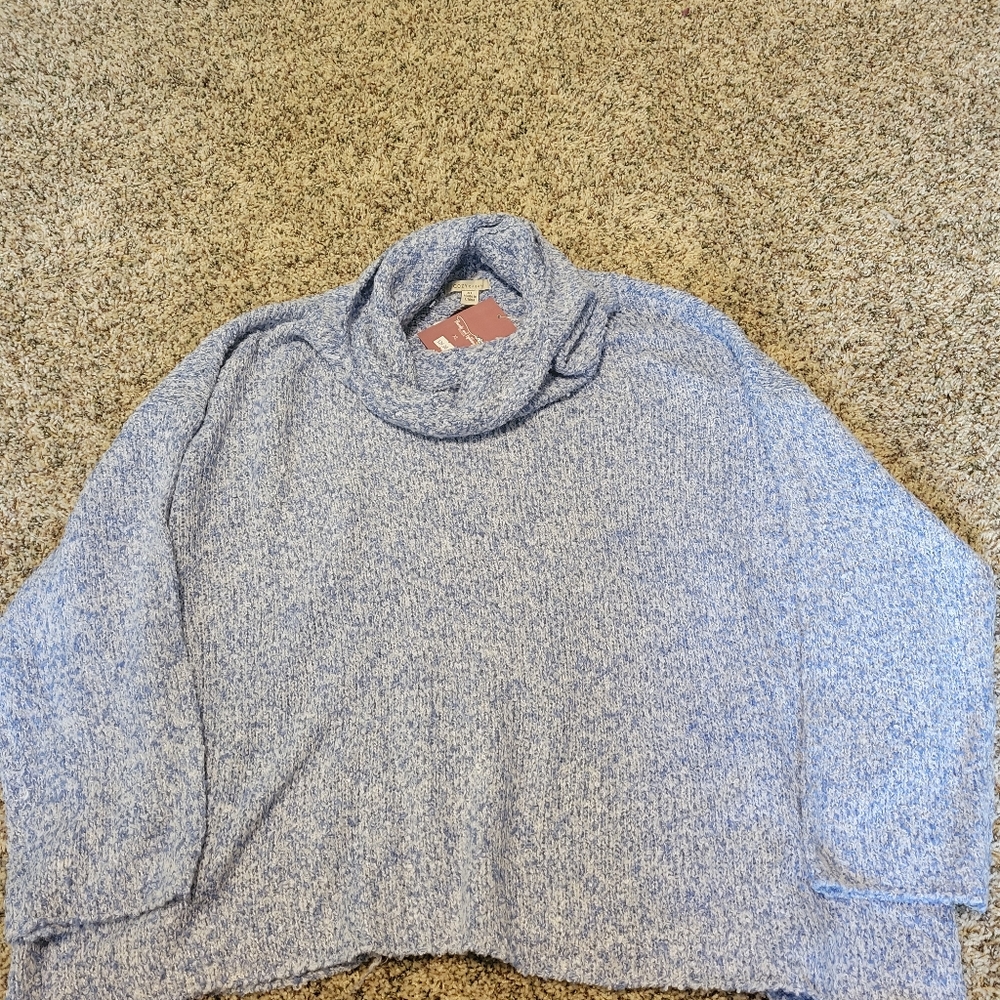 BNWT Cozy Casual Cowl Neck Sweater Sz XL